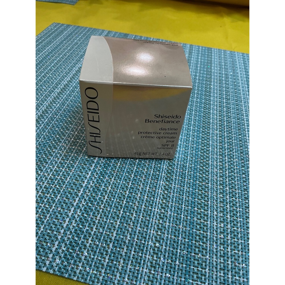 Shiseido Daytime Protective Cream Benefiance 1.4oz SPF 8 Dry Skin Moisturizer
